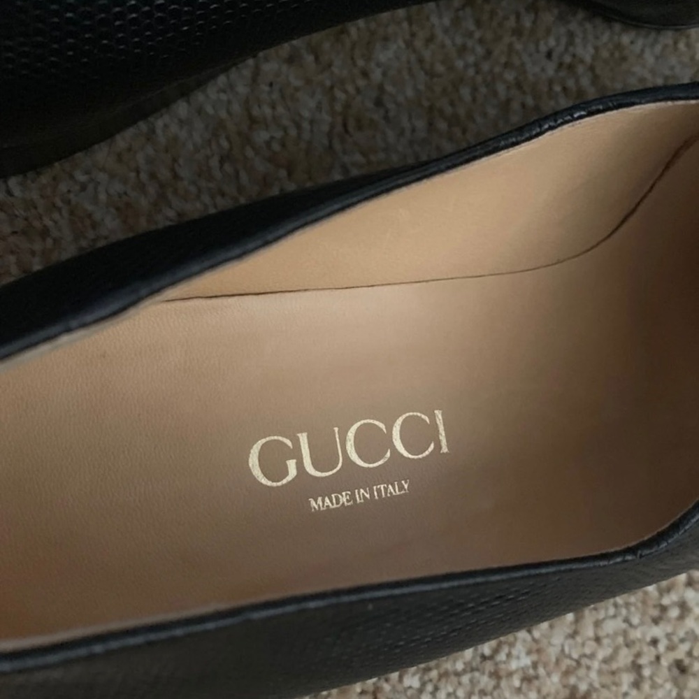 Gucci flats black size 6.5 - Picture 5 of 7